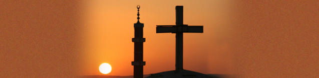 Christian Cross and Muslim Crescent