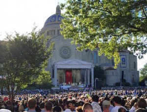 Pope Francis mass at CUA